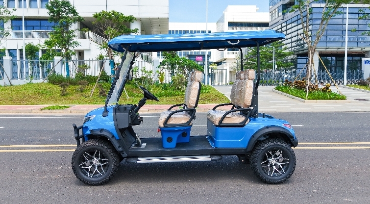 深蓝色款高尔夫球车